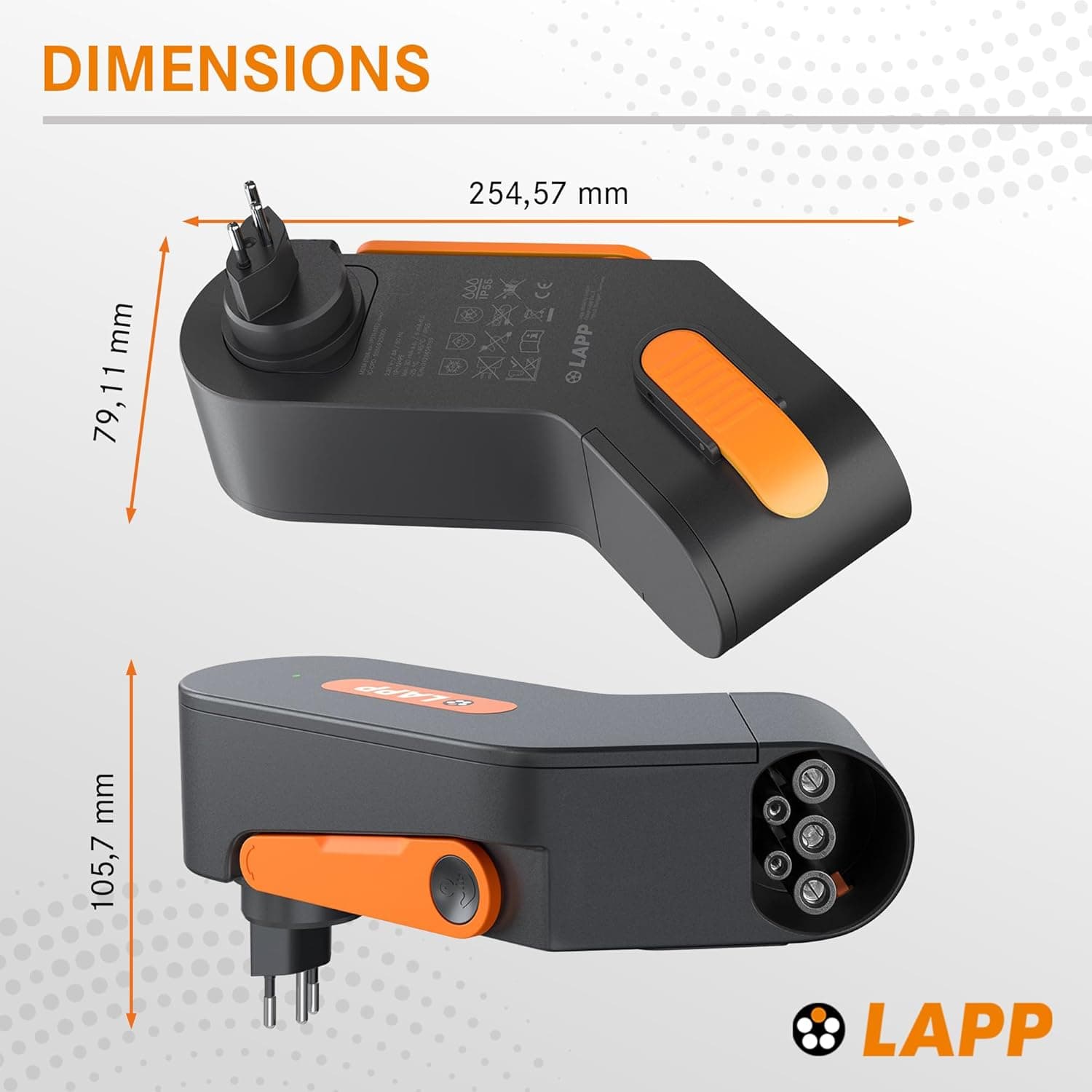 Chargeur Mobility Dock Lapp Mobility en utilisation